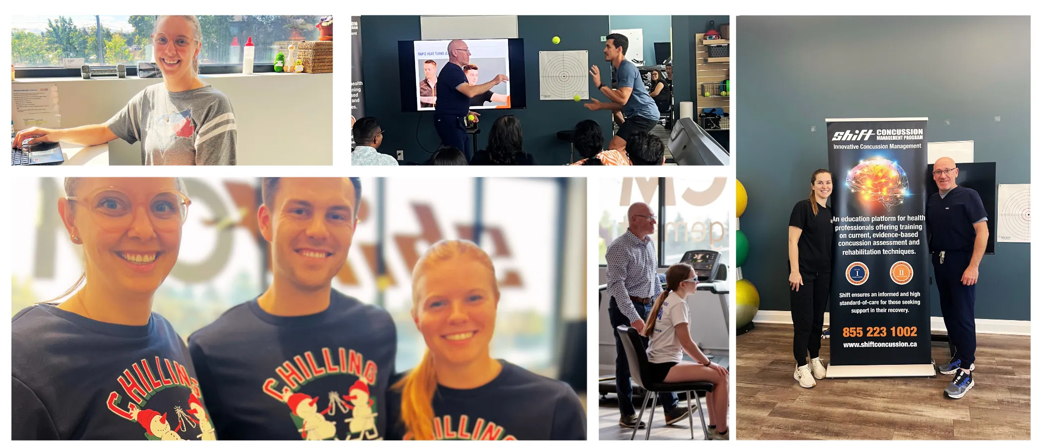 Shift Concussion team and clinic environment